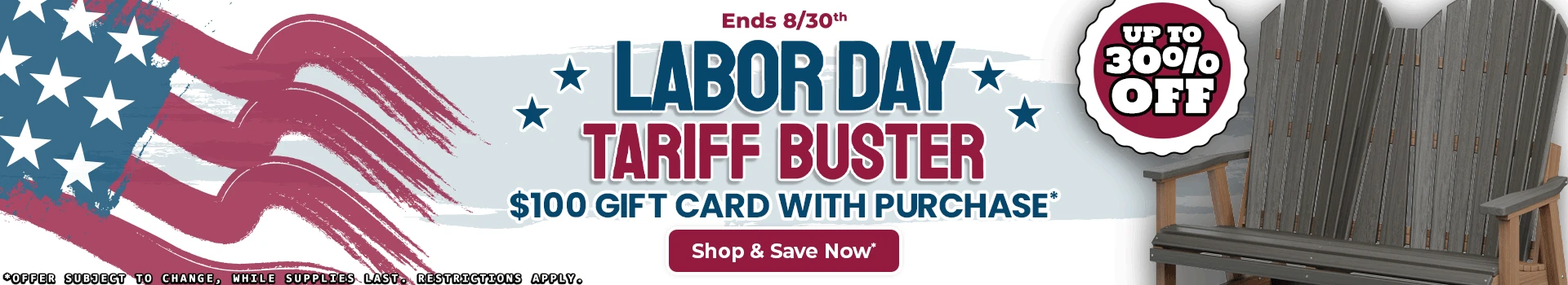 Labor Day Tariff Buster
