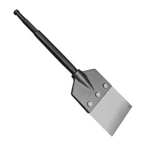 HARFINGTON Hex Shank Floor Scraper Chisel – 23.6" Long, 40Cr Steel For Demolition & Landscaping