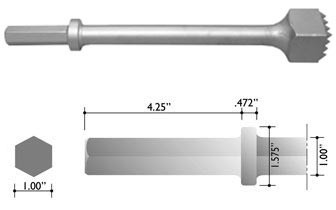 Bush Tools for 1" x 4-1/4" Shank