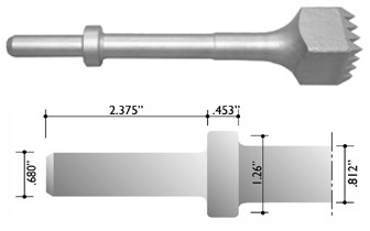 Bush Tools for .680" Round Shank - Round Collar