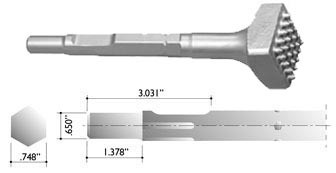 Bush Tools for Spline/Rotary Shank