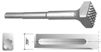Bush Tools for SDS Max Shank