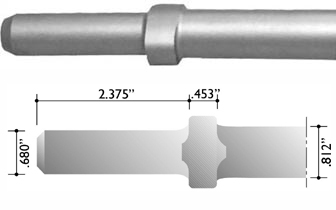 .680 Round - Oval Collar Floor Scraper System