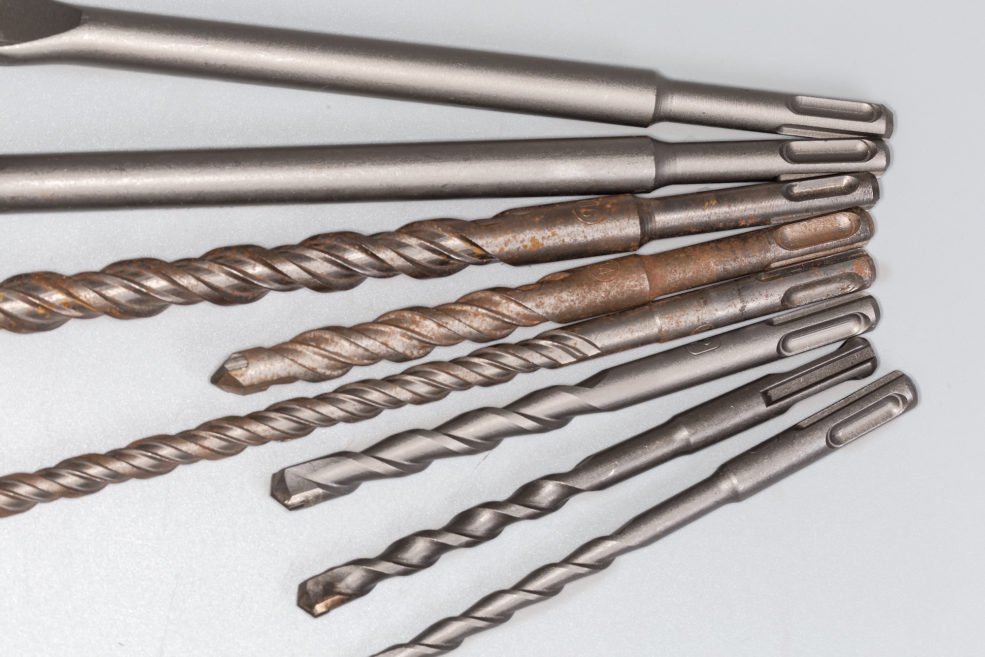 Professional jack hammer bits and demolition chisel steel from Champion Chisel Works