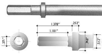 371 Style Scaling Chisel 3/4" Wide