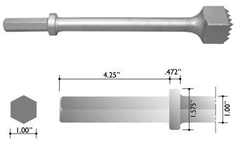 Bush Tools for 1" x 4-1/4" Shank