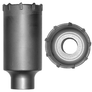 Spline Thin Core Bits with Rope Thread Shanks