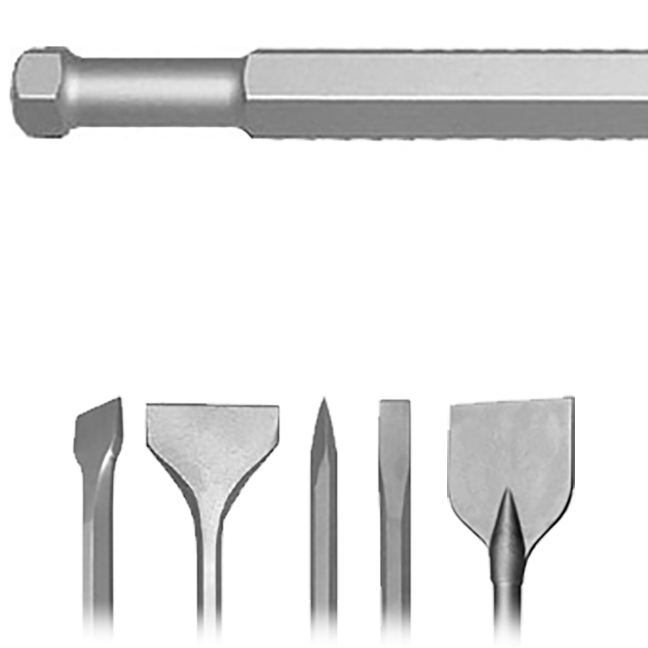 7/8" Hex Demo Fits Hilti 805/905/1000/1500/2000