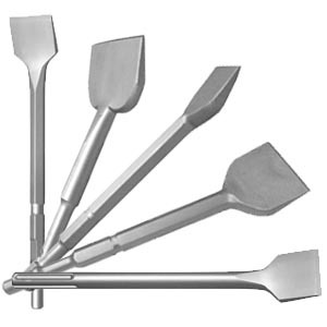 3" Wide Bent Chisels