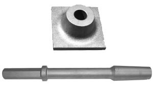 Tamper Pad and Shank