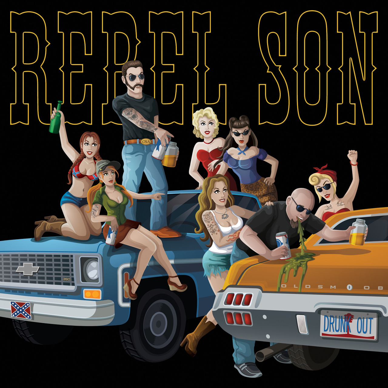 Rebel Son - Drunk Out (2013)