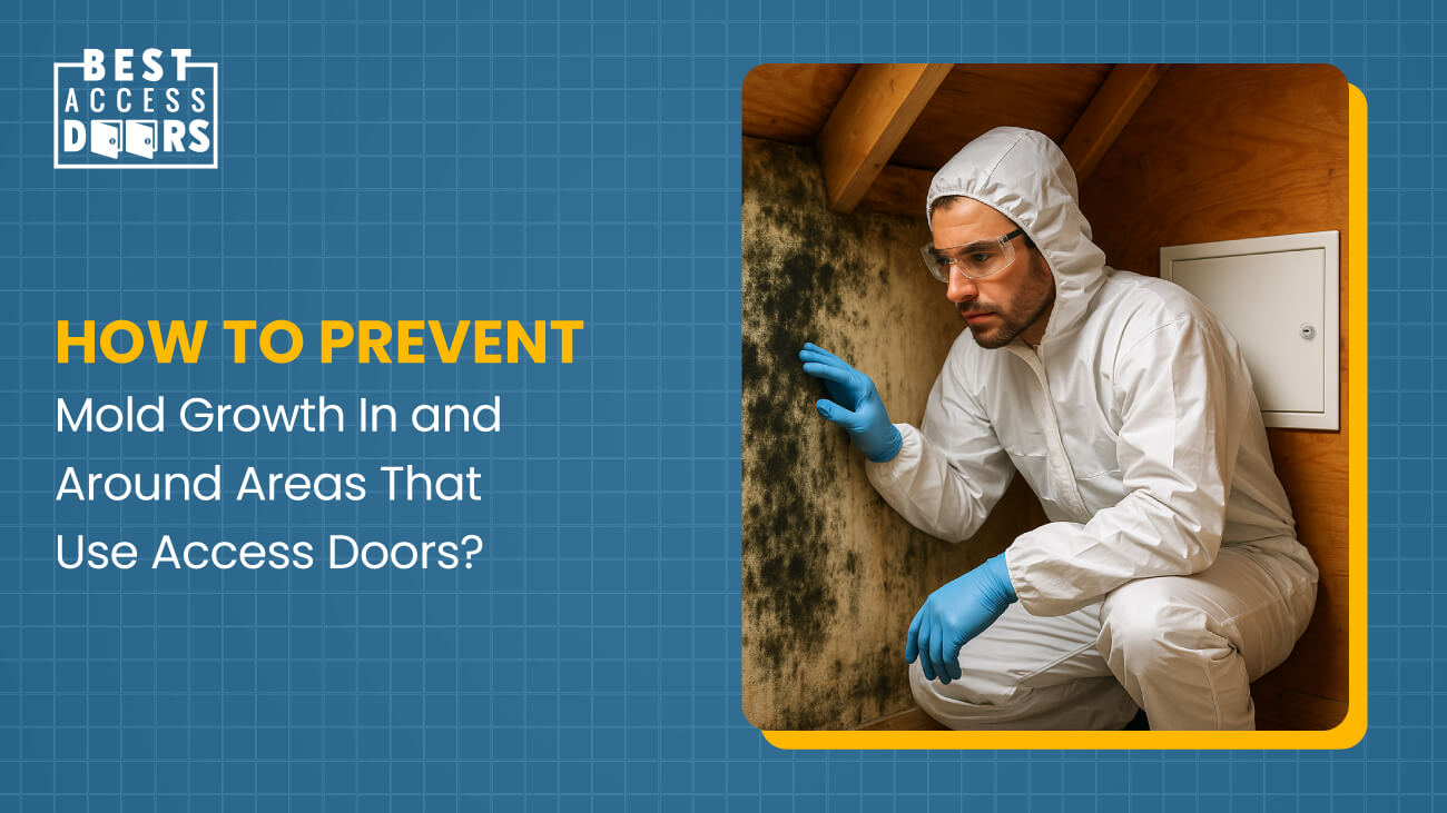 How To Prevent Mold Growth In and Around Areas That Use Access Doors