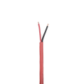 Cable De Alarma 2 Conductores 18 AWG FPLR Sólido No Blindado Color Rojo 305 Metros