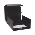 ZONE UNIT ENCLOSURE, 24 MAX OPENINGS, BLACK