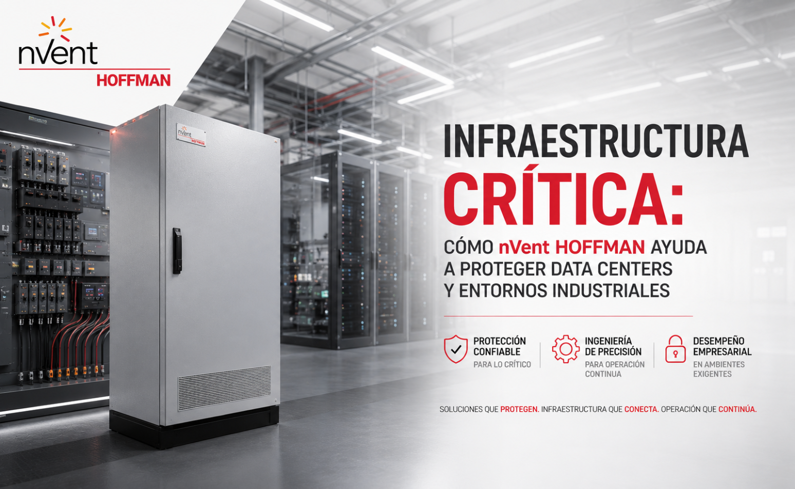 Infraestructura crítica: cómo nVent HOFFMAN ayuda a proteger data centers y entornos industriales 