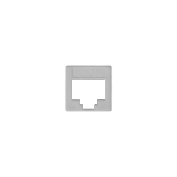 Bisel MDVO De Identificación RJ45 De Plástico