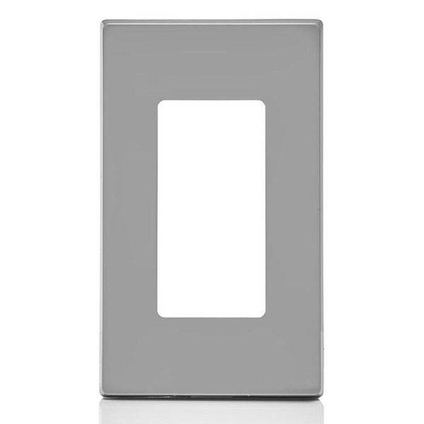 Placa De Pared Quickport Una Unidad 1 Puerto Color Blanco
