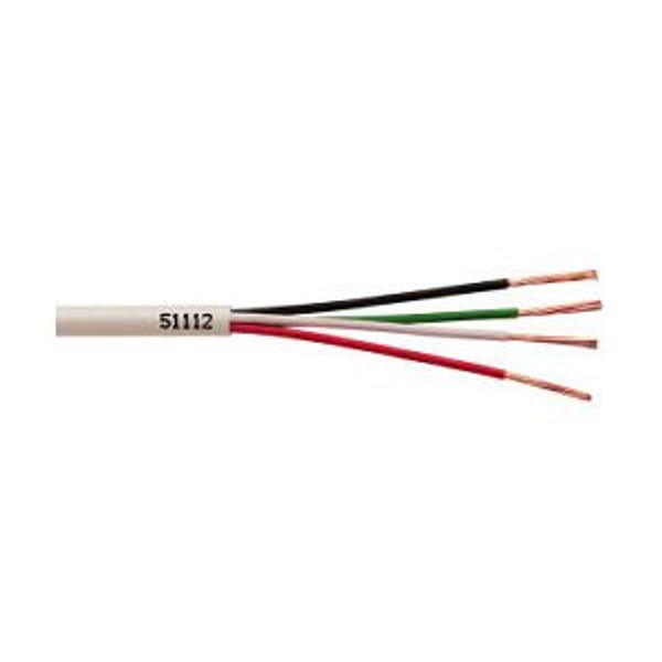 Cable Multiconductor 4 Conductores CMR/CL3R Cubierta Gris 18 AWG 300 Volts