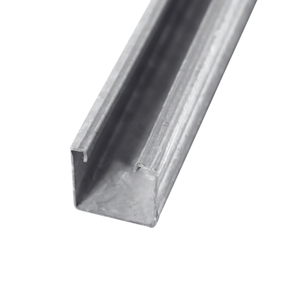 Unicanal Sólido Rojo 4 X 4 Centímetros De 3 Metros De Largo