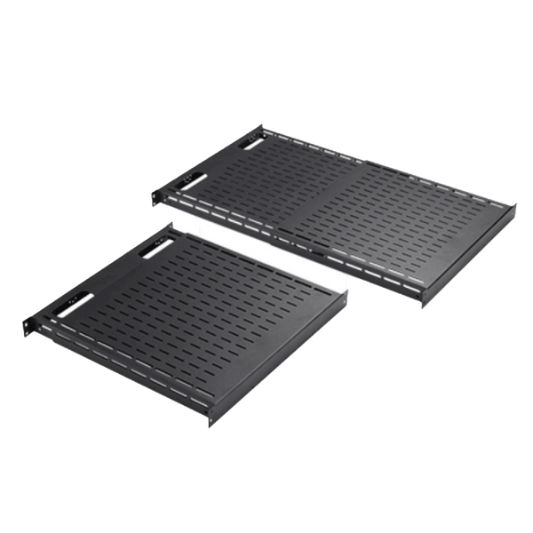 Shelf, vented, tool-less