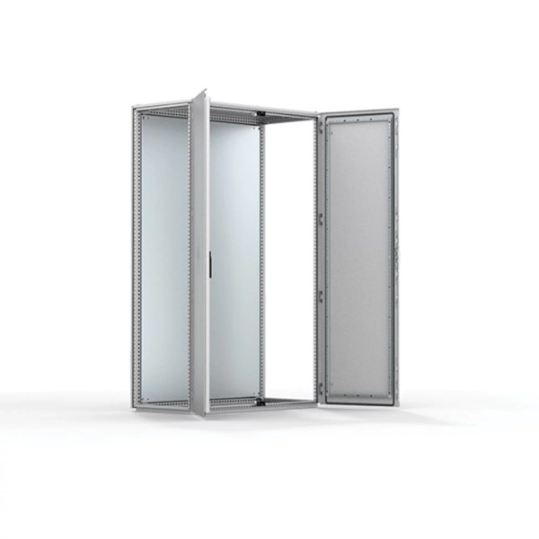 Puerta Doble Modular MCD Con Placa Acero Dulce Gris 1600 x 1200 x 500 Milímetros