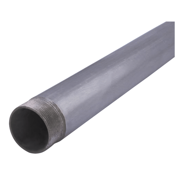 Tubo Cedula 40 Etiqueta Naranja Galvanizado De 19 mm 3/4 Pulgada, 3.20 Metros de Largo