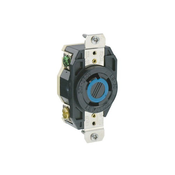 Receptáculo Fijo 2 Polos 3 Hilos 30Amps 250Volts