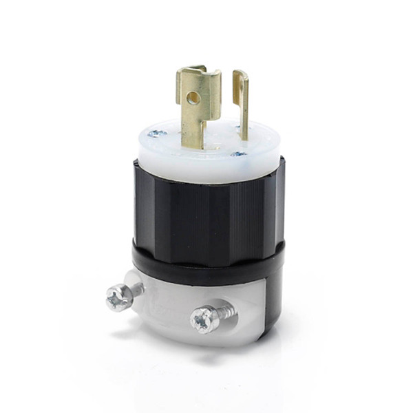 Clavija Media Vuelta 2 Polos 3 Hilos 15Amps 277Volts