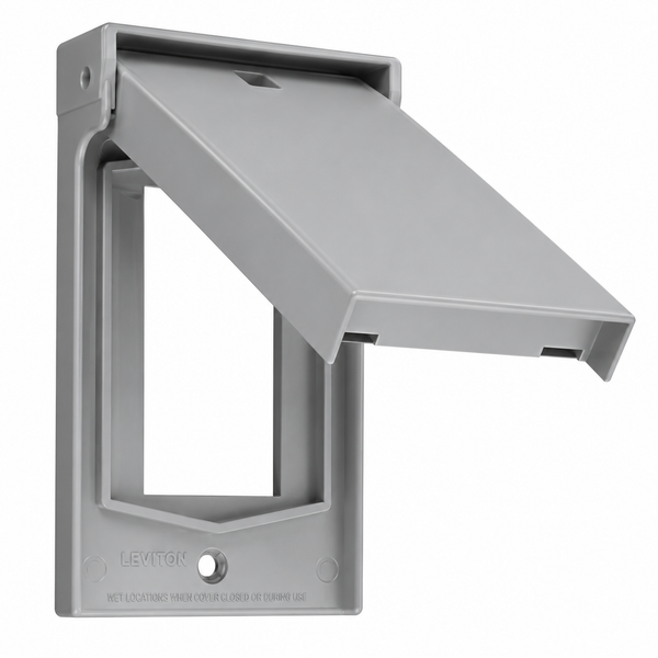 Placa Para Intemperie Para Dúplex Gris