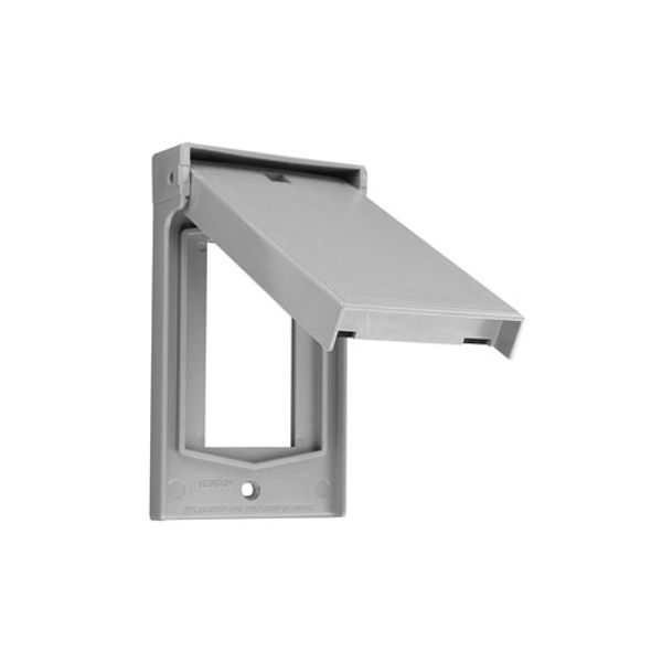 Placa Para Intemperie Para Dúplex Gris