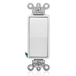 Apagador Decora 4 Vías 15Amps 120/277Volts Blanco