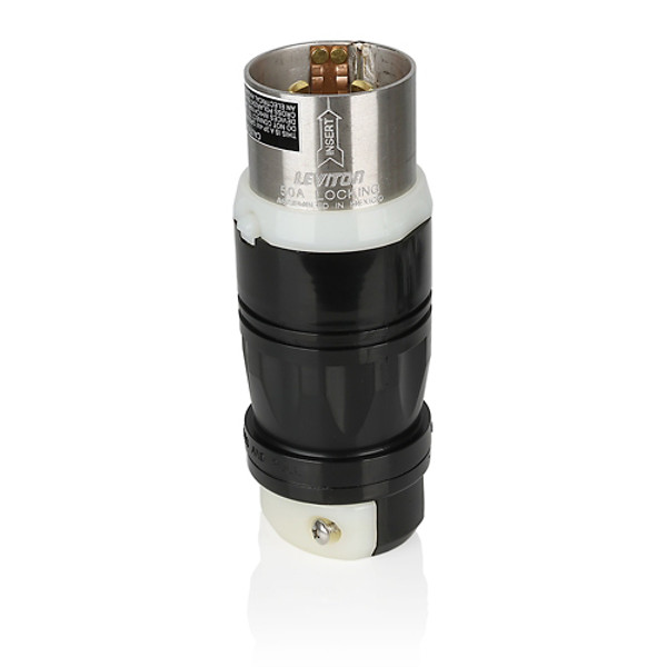 Clavija Media Vuelta 3 Polos 4 Hilos 50Amps 250Volts 600Volts