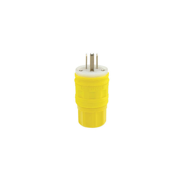 Clavija Wetguard Entrada Recta 2 Polos 3 Hilos 15Amps 125Volts NEMA 5-15P