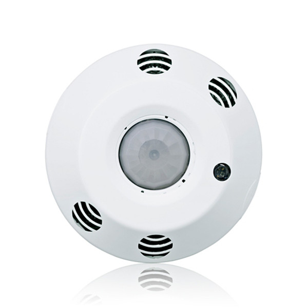 Sensor De Presencia Provolt Multitecnología Voltaje De Línea Montaje En Techo 2.43 A 3.00 Metros