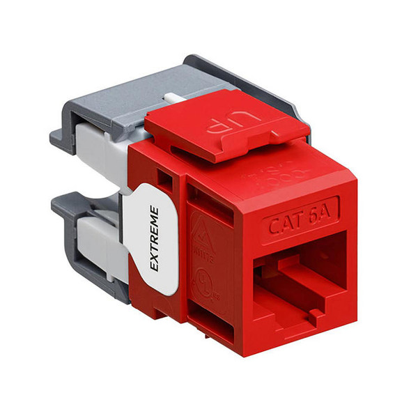 Conector Clasificado Para Canal Extreme 10G Rojo