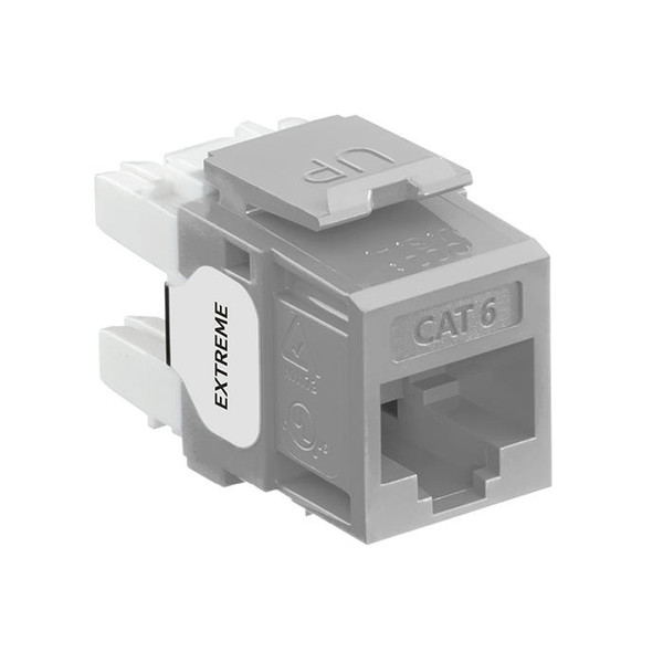 Conectores QuickPort Categoría 6 Extreme 6+ Gris