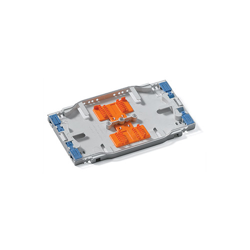 Módulo De Empalme 24 Fibras Alta Densidad 4.5x7.63x43 Pulgadas (Incluye Mangas Térmicas)