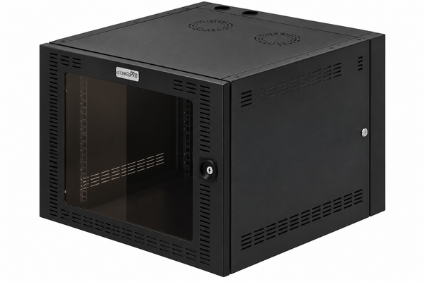Gabinete De Pared 9U S/E 510 x 535 x 578 Milimetros Color Negro