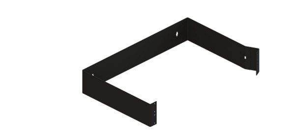 Bracket de Pared para Rack 19 Pulgadas 2 Unidades de Rack  Calibre 14 Profundidad 6 Pulgadas Color