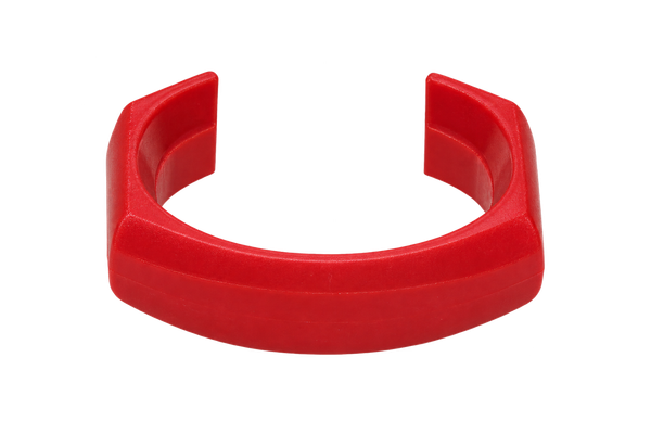 Clip Codificado por Color Rojo Bolsa con 25 Piezas