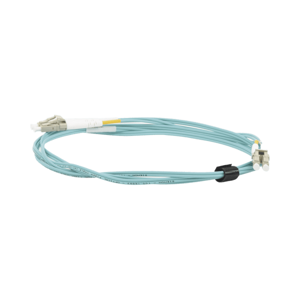 Jumper Dúplex LC-LC MM OM3 XGLO OFNR 4 Metros Color Aqua