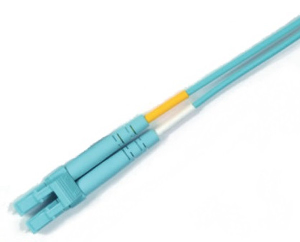 XGLO Multimode Duplex Jumpers LC/LC: OM3, 50/125µm, LS0H, 30 meters