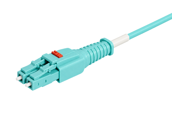 Jumper de Fibra Óptica Siemon LC-LC Dúplex OM3 XGLO BladePatch LSOH Aqua, 55 m