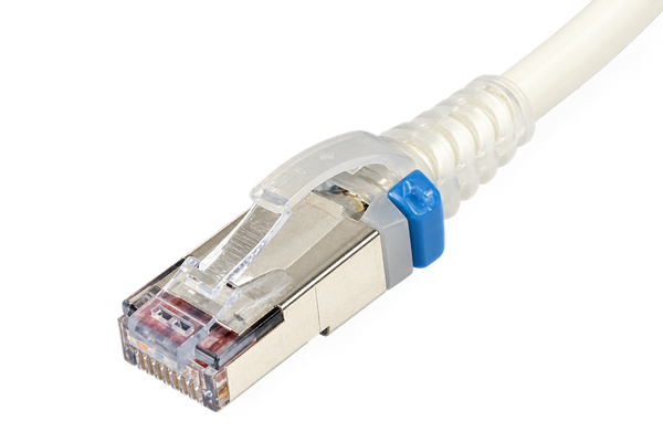 Patch Cord Cat 6 UTP 5 Pies Amarillo 28 AWG Bota Transparente CM LSOH1