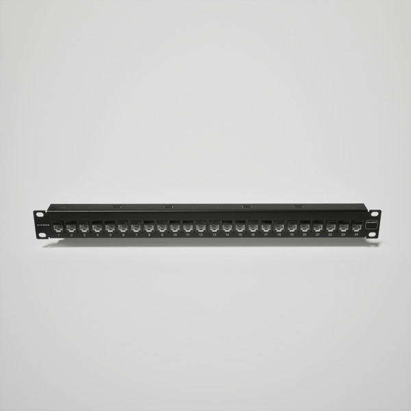 Patch Panel UltraMAX Cat5e Plano24 Puertos Precargado 1 UR Desmontable