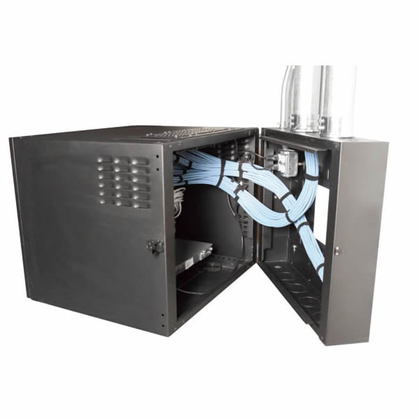 Gabinete De Pared Sólida 18U Negro 864 x 737 x 762 Milímetros