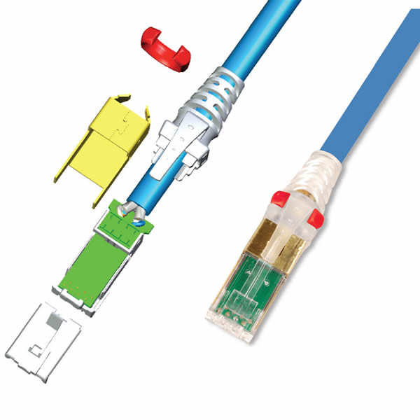 PC,RJ45,RJ45,6A,S/FTP,T568A/B,STR,CM/LSOH1,GRN,CLR,5F
