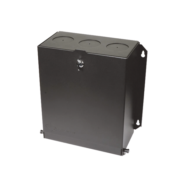 ZONE UNIT ENCLOSURE, 24 MAX OPENINGS, BLACK