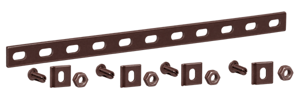 Kit de Unión 4 Clemas Pequeñas 4 Tornillos con Tuerca y 1 ED275