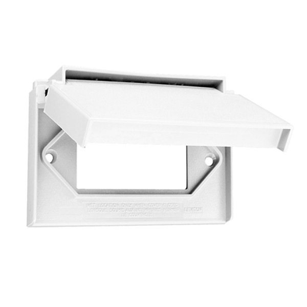 TAPA EXTERIOR DECORA HORIZONTAL BLANCO